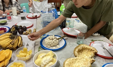 フルーツ試食　無題